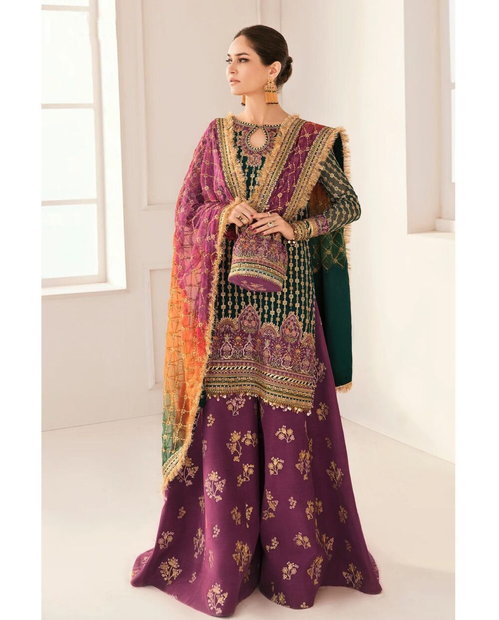 Baroque Unstitched 3 Piece