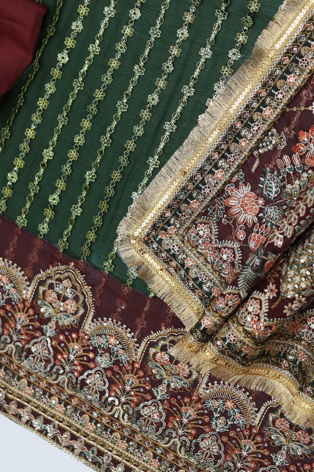 Baroque Unstitched 3 Piece