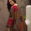 Baroque karandi 3 piece printed unstitched suit with printed dupatta – 5022 by Nooriza Fabric