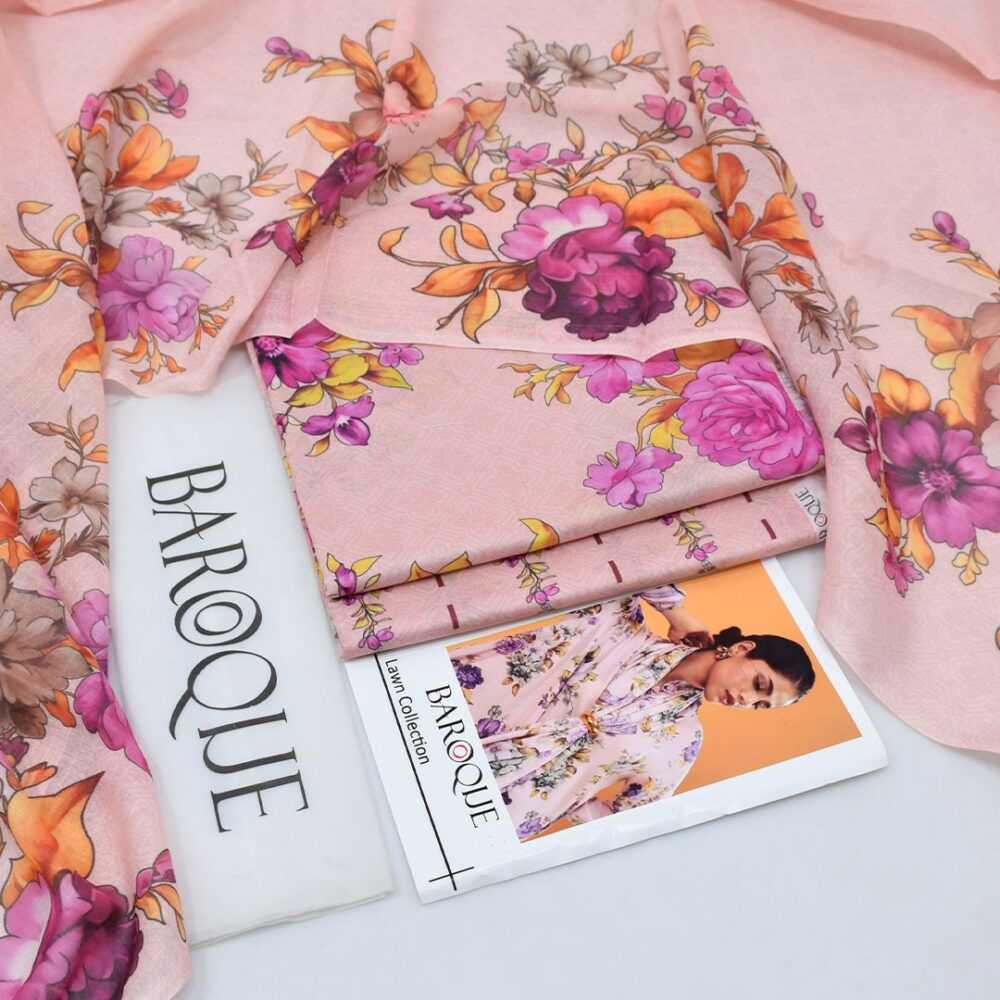 Lawn Hit Code 5052 Premium Lawn Suit Nooriza Fabric