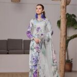 Lawn Hit Code 5055 Elegant Lawn Suit Nooriza Fabric