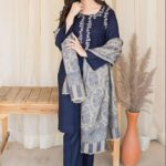 Aisling Lawn Collection 2026 premium lawn suit with digital printed Ninokara dupatta by Nooriza Fabric Code 5062