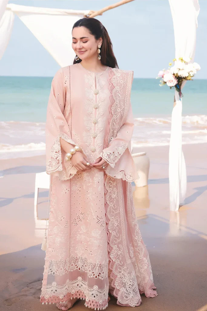 Imrozia Serene Hania Luxury Lawn 3PC Suit Code 5056 by Nooriza Fabric