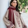 Barouqe Lawn Collection 2026 premium lawn suit with digital printed Ninokara dupatta by Nooriza Fabric Code 5063