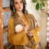 3PC Lawn Heavy Embroidered Suit with Printed Bamber Dupatta Code 5058 by Nooriza Fabric
