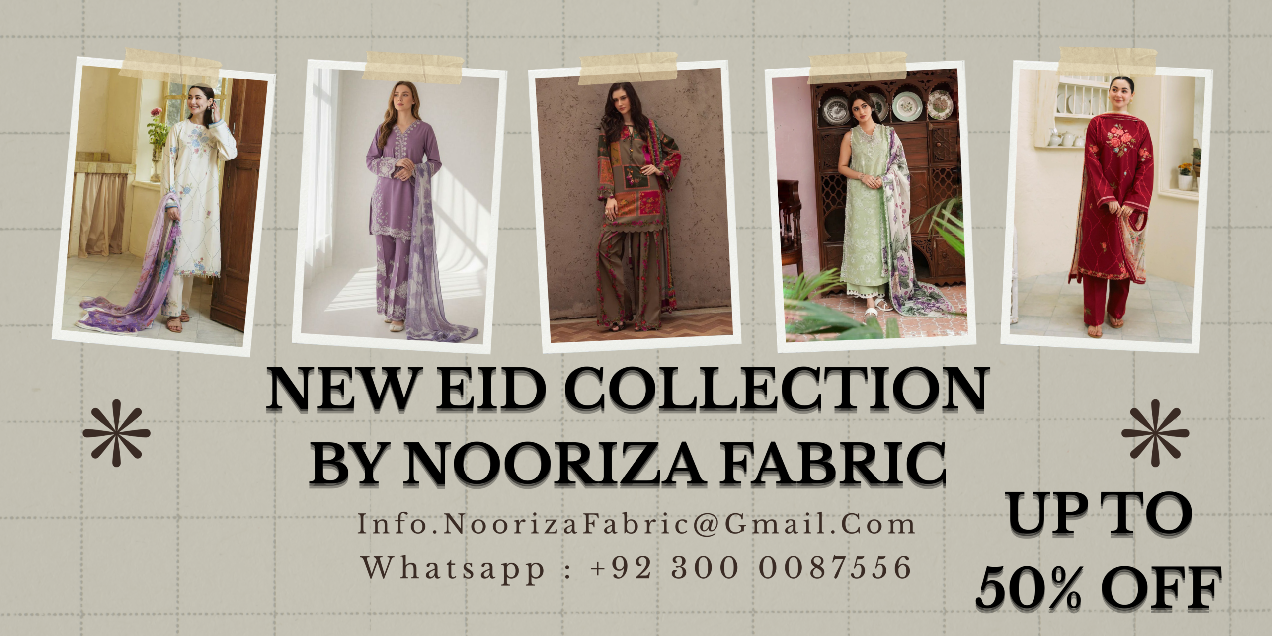 Brown Minimalist New Collection Banner